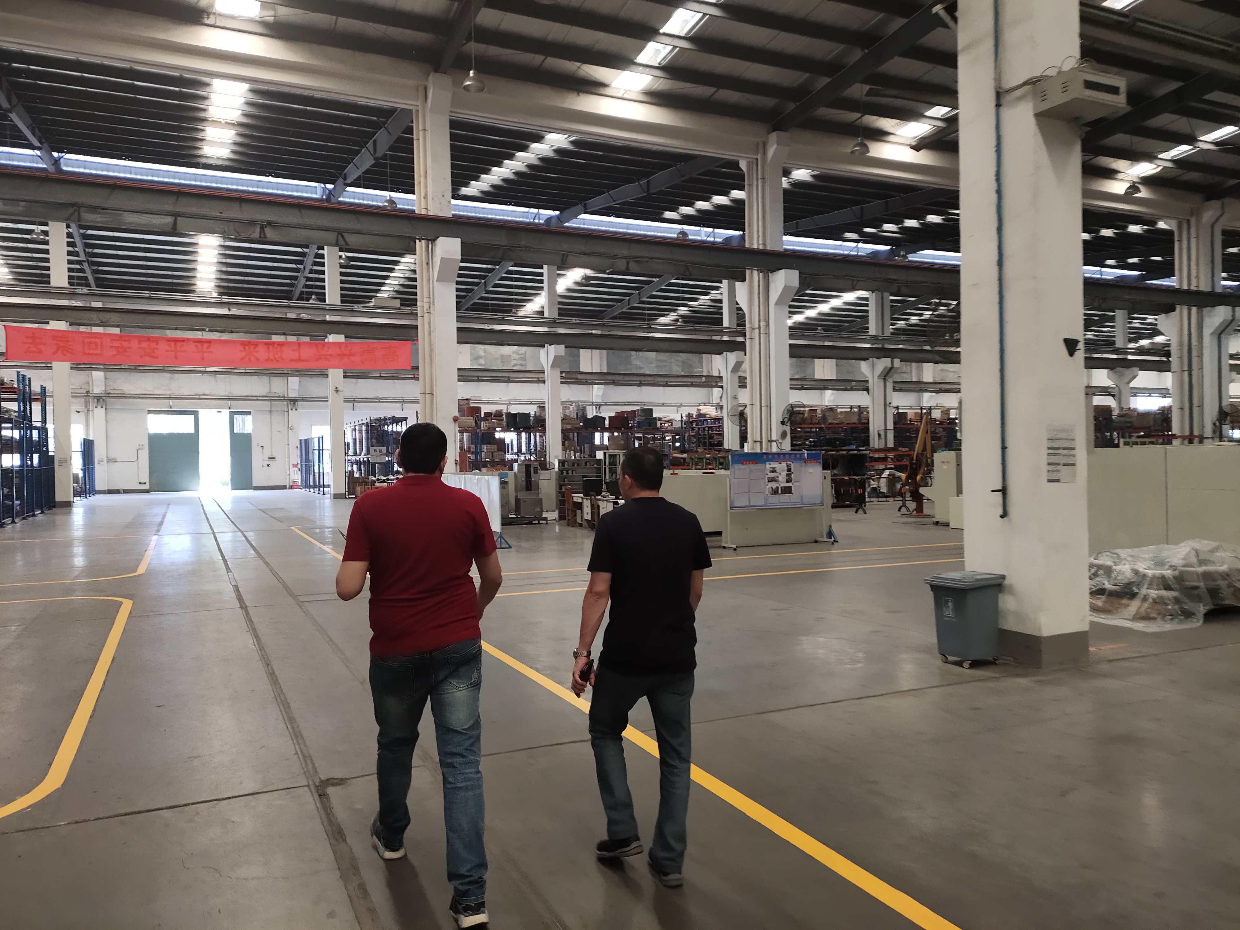 合肥代理商参观BOSERL齿轮减速马达